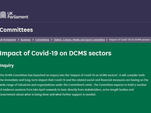 AudioUK publishes response to DCMS Select Committee inquiry into the impact of COVID-19